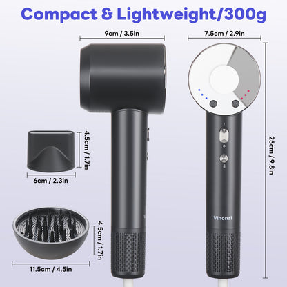 (2025 New Flagship - 60% OFF NOW)High-Speed Negative Ionic Hair Dryer [4 Minutes Fast Drying]